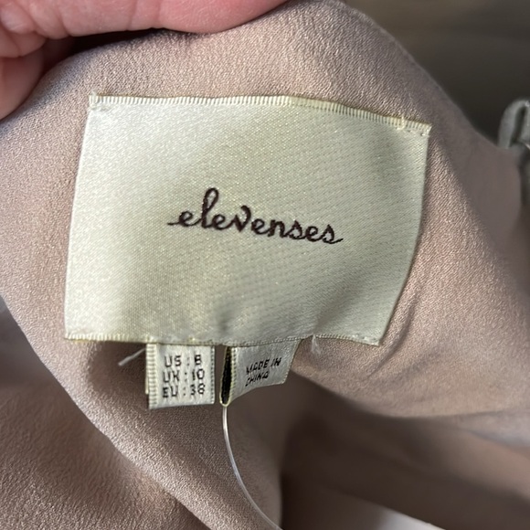 ANTHROPOLOGIE ELEVENSES SPARKLY DRESS 6 - Picture 13 of 16